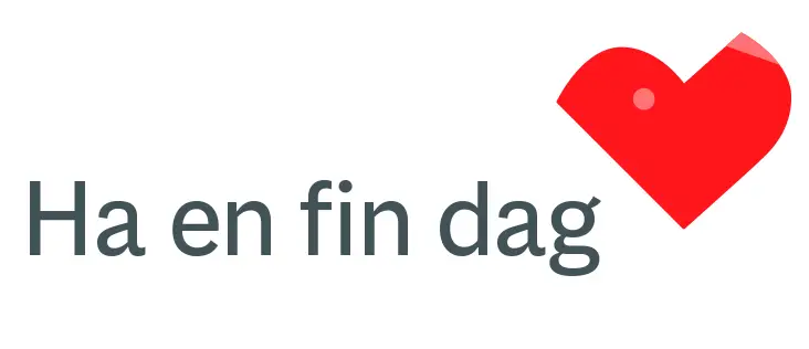 Ha en fin dag